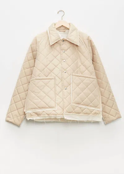 Camiel Fortgens Men's Padded Coach Jacket In Sand In Neutral