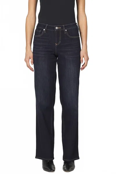 Dear John Denim Taylor Mid-rise Denim Jeans In Daring Indigo In Blue