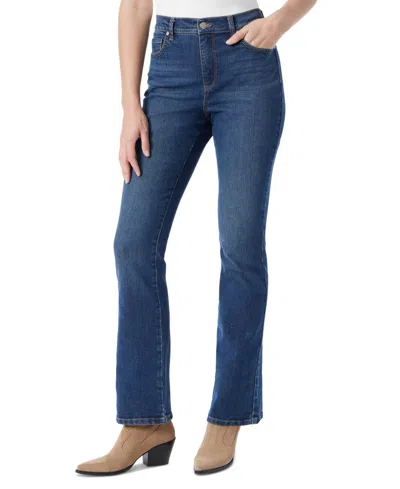Gloria Vanderbilt Women's Amanda Original Bootcut Jeans, In Regular, Short & Long In Blue
