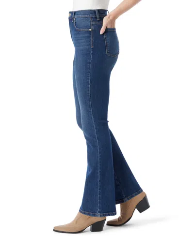 Gloria Vanderbilt Women's Amanda Original Bootcut Jeans, In Regular, Short & Long In Blue