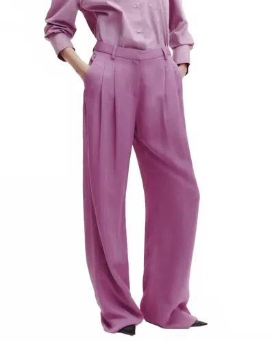Twp Sulli Mid-rise Straight Leg Pant In Lilac In Pink