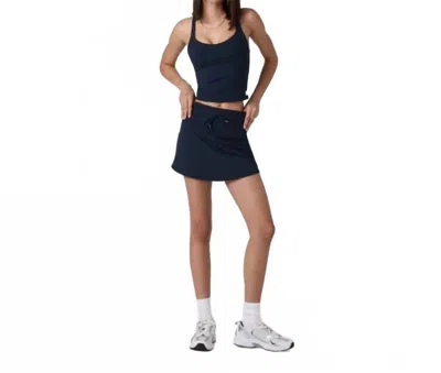 Vuori Daily Skirt In Ink In Blue