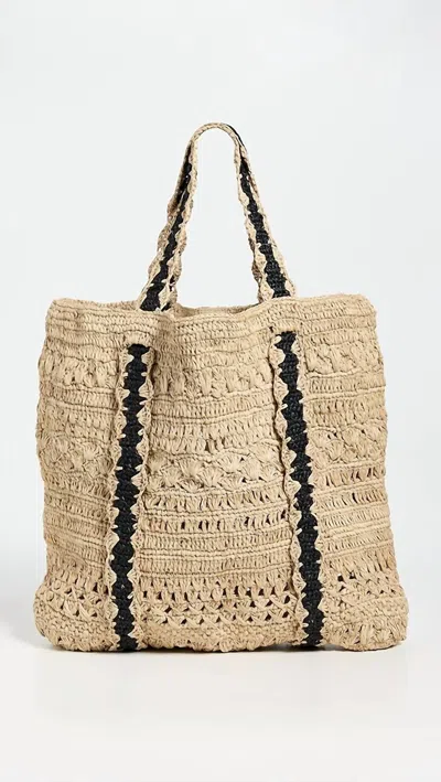 Btb Los Angeles Women's Chapeu Tote Bag In Beige In Multi