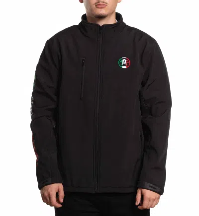 American Fighter Long Sleeve Artesia Jacket In Black In Black
