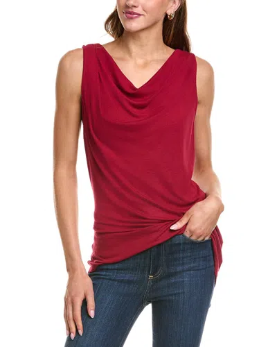 Michael Stars Jeanette Tank Top In Red