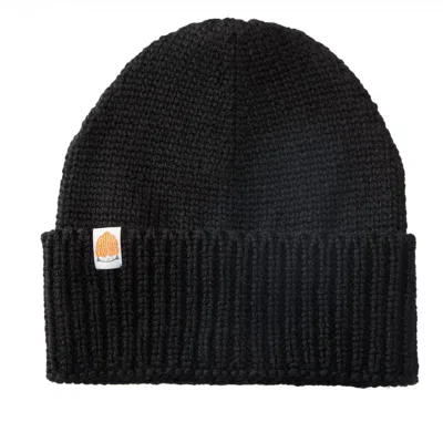 Stik Women's Jamie Beanie Hat In Black In Black
