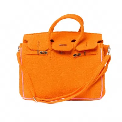 Malibu Sugar Women's Hampton's Tote Bag In Orange In Orange