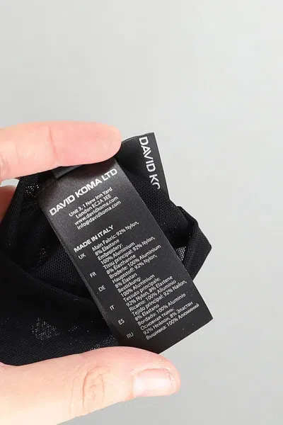 David Koma Sequin-embellished Long Gloves In Black