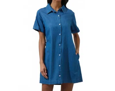 Sugarlips Hayes Denim Dress In Blue In Blue