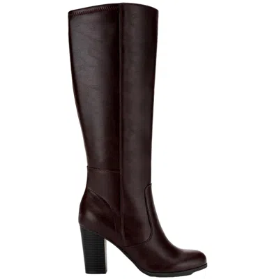Style & Co Addyy Tall Knee High Boots Chocolate Addyypsm Women's In Brown