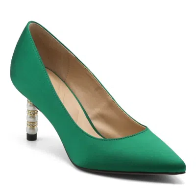 Charles David Sienna Pumps Women's Emerald Pointed Toe Stiletto Heel Gal1055 In Multi