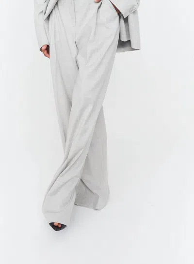 The Garment Gabriel Wide Pants In Gray In Gray