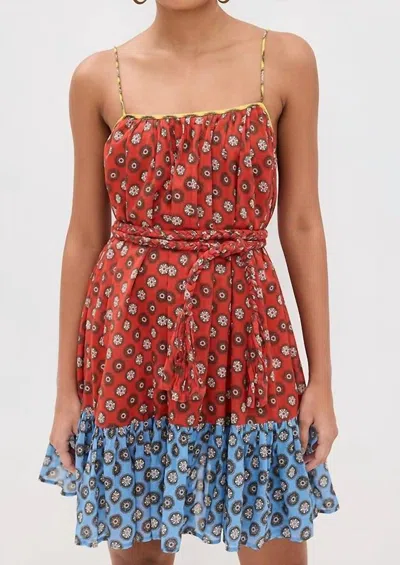 Rhode Nala Dress In Multi Gem Bloom Mini In Multi
