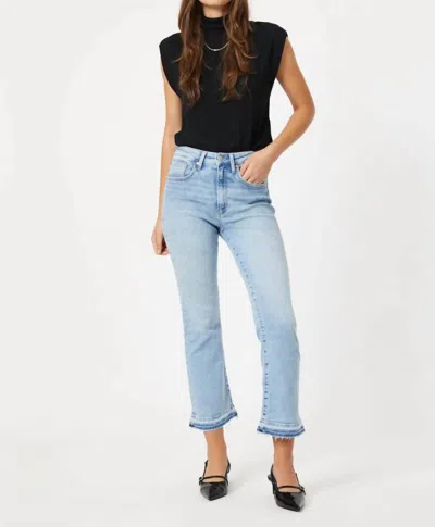Mavi Anika Flex Crop Jeans In Light Flex Blue In Blue