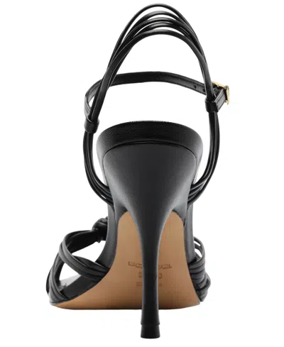 Arezzo Rosalie Slingback Pointed Toe Sandal In Black