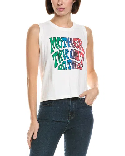 Mother The Strong And Silent Type T-shirt In Blue