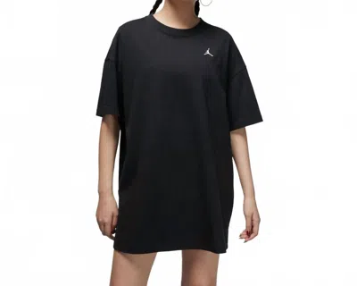 Jordan Women's Essentials T-shirt Dress In Black In Black