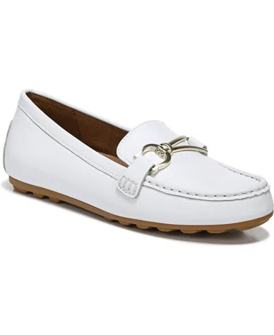 Naturalizer Demur-bit H9825l2100 Loafers Womens White Casual Shoes Gal1515 In White