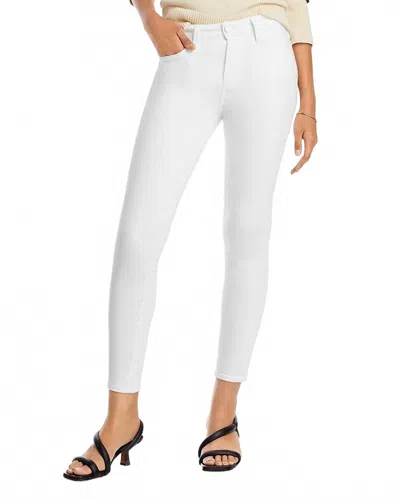 Paige Hoxton High Rise Ankle Skinny Jean In Crisp White In White