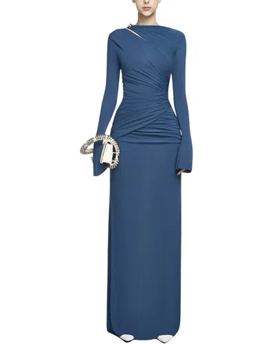 Silvia Rufino Maxi Dress In Blue