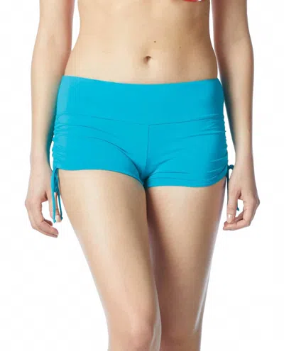 Beach House Blake Adjustable Side Tie Swim Short In Bch Pool In Blue