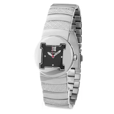 Laura Biagiotti Silver Stainless Steel Dress Watch In Metallic