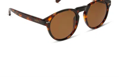 Diff Men's Cody Xl Sunglasses In Rich Tort + Brown Polarized In Multi