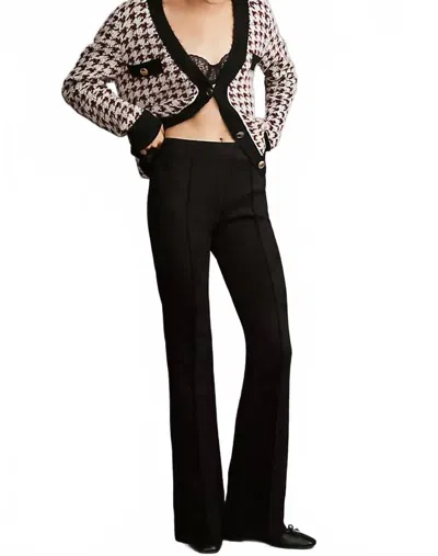 Sanctuary Lana Flare Pants In Black In Black