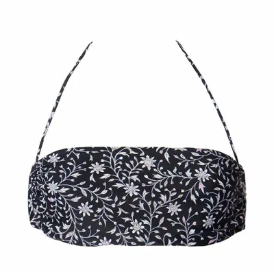 Xirena Women's Arlo Bandeau Top In Night Blossom In Multi