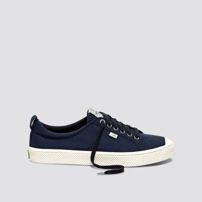 Cariuma Oca Low Sneakers Women's Blue Canvas Lifestyle Shoes Gal1882 In Blue