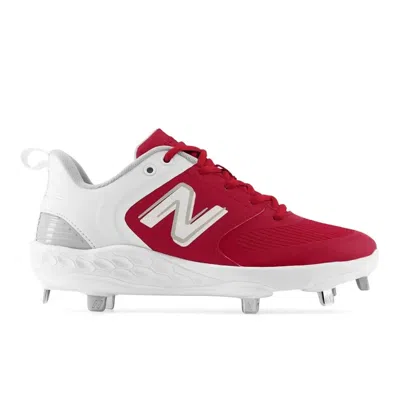 New Balance Fresh Foam X Velo V3 Smvelor3 Womens Red Softball Cleats Rhs6027 In Red