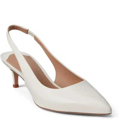 Ralph Lauren Lolah Pump Womens White Leather Stiletto Heel Gal1234 In Animal Print