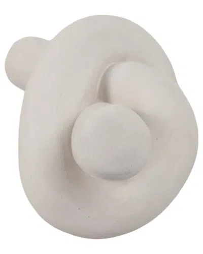 Sagebrook Home 11x5 Knot In White