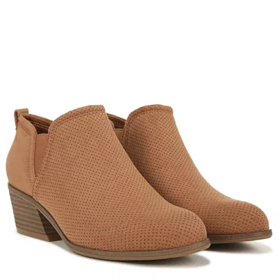 Dr. Scholl's Laurel Boots Women's Brown Almond Toe Ankle Bootie Gal1065 In Brown