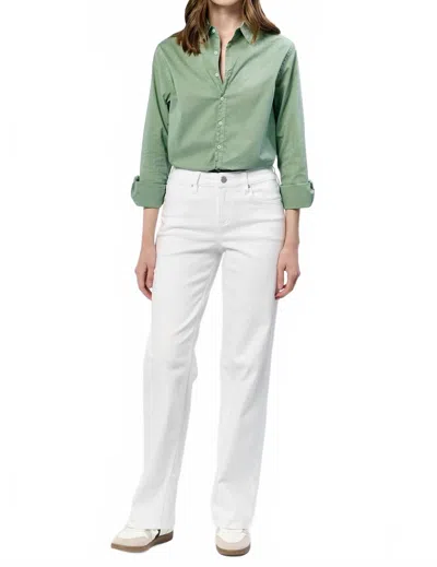 Dear John Denim Taylor Mid Rise Jean In White In White