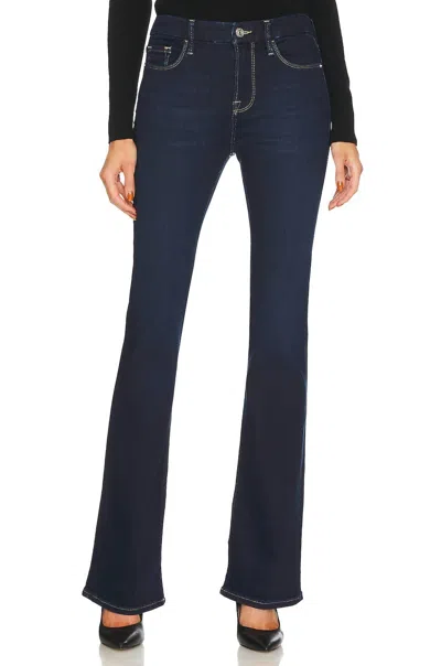 Frame Le Mini Boot Jeans In Parkway In Multi