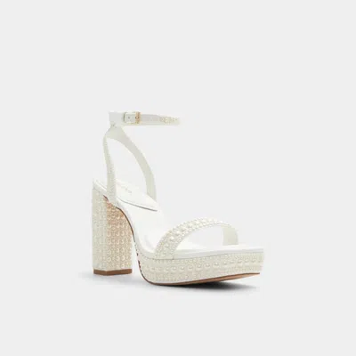 Aldo Lulu Block Heel Platform Sandal In Multi
