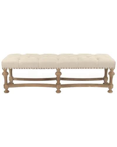 Zentique Clair Bench In Neutral