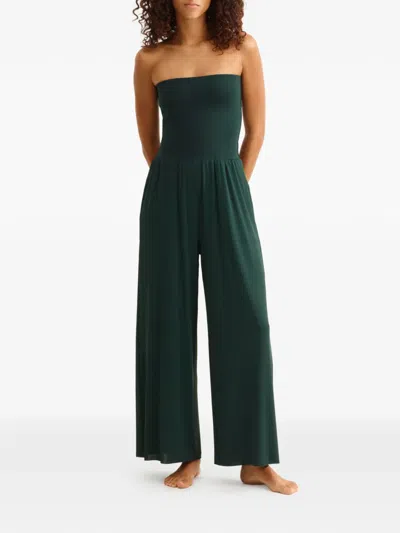 Eres Dao High-waisted Trousers In Green