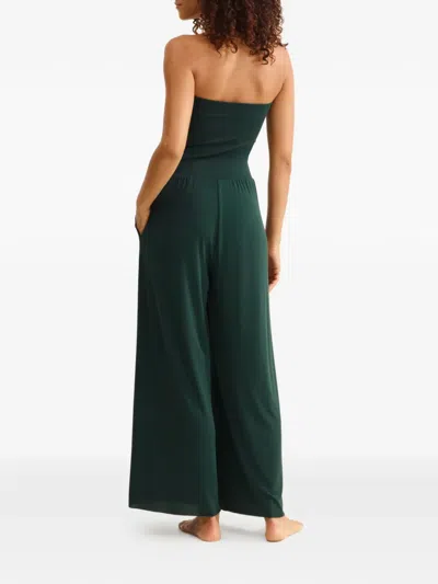 Eres Dao High-waisted Trousers In Green