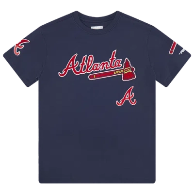 Pro Standard Boys   Atlanta Braves Classic Ss Tee In Blue