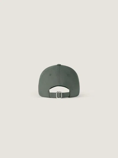 Givenchy Paris Embroidered Cap In Cotton In Green