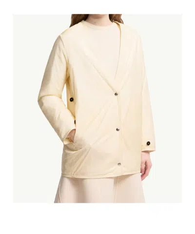 Moncler Jil Sander Francium 3-in-1 Mono-breasted Jacket In Neutral