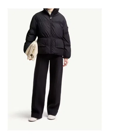 Moncler Jil Sander Mimimycin Short Down Jacket In Blue