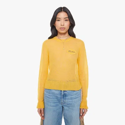 Mother The Jumper Gold Shirt In Multi