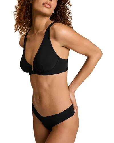 Commando Flex Tech Wireless Seamless Bra In Black