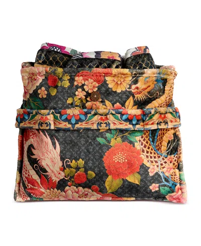 Johnny Was Reversible Travel Blanket In Multi