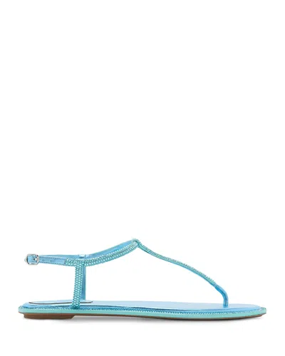 René Caovilla Women's Thong Sandals In Blue