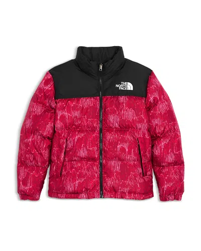 The North Face Unisex Teen 1996 Retro Nuptse Jacket - Big Kid In Pink