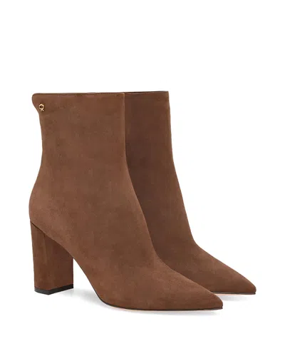 Gianvito Rossi Women's Lyell Booties In Brown